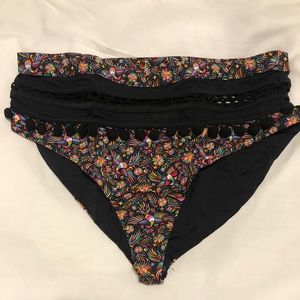 NWT Palms Away High waisted bikini bottom.